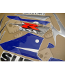 SUZUKI GSX-R 600 2002 BLUE/SILVER VERSION DECALS SET