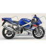 SUZUKI GSX-R 600 2002 BLUE/SILVER VERSION DECALS SET