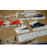 Suzuki GSX-R 600 2003 - WHITE/BLUE VERSION DECALS SET