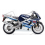 Adhesivo SUZUKI GSX-R 600 AÑO 2003 BLANCO/AZUL (Producto compatible)