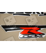 Suzuki GSX-R 600 2004 - YELLOW/BLACK VERSION DECALS SET