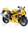 Suzuki GSX-R 600 2004 - YELLOW/BLACK VERSION DECALS SET