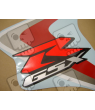 Suzuki GSX-R 600 2006 - RED/BLACK VERSION DECALS SET