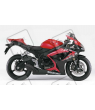 Suzuki GSX-R 600 2006 - RED/BLACK VERSION DECALS SET
