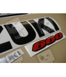 Suzuki GSX-R 600 2007 - BLACK VERSION DECALS SET
