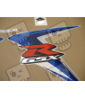 SUZUKI GSX-R 600 2007 - BLUE/BLACK VERSION DECALS SET