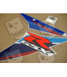 Suzuki GSX-R 600 2007 - BLUE/WHITE VERSION DECALS SET