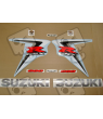 Suzuki GSX-R 600 2007 - RED/WHITE VERSION DECALS SET