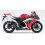 Adhesivo SUZUKI GSX-R 600 AÑO 2007 ROJO/BLANCO (Producto compatible)