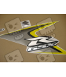 Suzuki GSX-R 600 2008 - YELLOW/SILVER VERSION DECALS SET