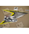 Suzuki GSX-R 600 2008 - YELLOW/SILVER VERSION DECALS SET