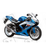 Suzuki GSX-R 600 2009 - WHITE/BLUE VERSION DECALS SET