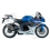Adhesivo SUZUKI GSX-R 600 AÑO 2012 BLANCO/AZUL (Producto compatible)