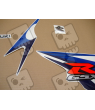 Suzuki GSX-R 600 2012 - WHITE/BLUE VERSION DECALS SET