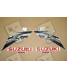 Suzuki GSX-R 600 2013 - WHITE/BLACK VERSION DECALS SET
