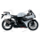 Adhesivo SUZUKI GSX-R 600 AÑO 2013 BLANCO/NEGRO (Producto compatible)