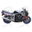Adhesivo sticker SUZUKI GSX-R 750 AÑO 1992 NEGRO/GRIS (Producto compatible)