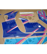 SUZUKI GSX-R 750 1992 - WHITE/BLUE VERSION DECALS SET