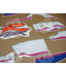 SUZUKI GSX-R 750 1994 - WHITE/BLUE SP VERSION DECALS SET