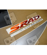 Suzuki GSX-R 750 1998 - GREY/SILVER/BLACK VERSION DECALS SET