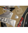 Suzuki GSX-R 750 2001 - RED/SILVER/BLACK VERSION DECALS SET
