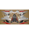 Suzuki GSX-R 750 2001 - RED/SILVER/BLACK VERSION DECALS SET
