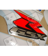 Suzuki GSX-R 750 2002 - WHITE/BLUE VERSION DECALS SET