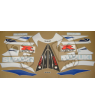 Suzuki GSX-R 750 2003 - BLUE/WHITE VERSION DECALS SET
