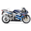 Adhesivo sticker SUZUKI GSX R750 AÑO 2003 AZUL/BLANCO (Producto compatible)