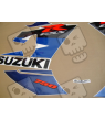 Suzuki GSX-R 750 2004 - WHITE/BLUE VERSION DECALS SET