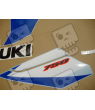 Suzuki GSX-R 750 2005 - BLUE/WHITE VERSION VERSION DECALS SET