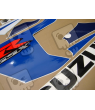 Suzuki GSX-R 750 2005 - BLUE/WHITE VERSION VERSION DECALS SET