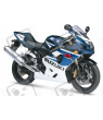 Suzuki GSX-R 750 2005 - BLUE/WHITE VERSION VERSION DECALS SET
