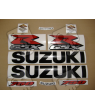 Suzuki GSX-R 750 2007 - BLACK VERSION DECALS SET
