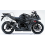 Adhesivo sticker SUZUKI GSX R750 AÑO 2007 NEGRO (Producto compatible)