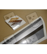 Suzuki GSX-R 750 2007 - BLACK/SILVER VERSION DECALS SET