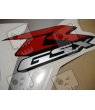 Suzuki GSX-R 750 2007 - BLACK/SILVER VERSION DECALS SET