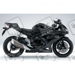Suzuki GSX-R 750 2008 - BLACK VERSION DECALS SET