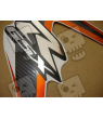 Suzuki GSX-R 750 2008 - BLACK/ORANGE VERSION DECALS SET