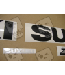 Suzuki GSX-R 750 2008 - BLACK/ORANGE VERSION DECALS SET