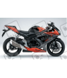 Suzuki GSX-R 750 2008 - BLACK/ORANGE VERSION DECALS SET