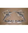 Suzuki GSX-R 750 2010 - BROWN VERSION DECALS SET