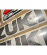 Suzuki GSX-R 750 2011 - WHITE/BLUE VERSION DECALS SET