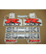 Suzuki GSX-R 750 2011 - WHITE/BLUE VERSION DECALS SET