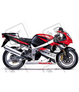 Suzuki GSX-R 1000 2001 - RED/BLACK/SILVER VERSION DECALS SET