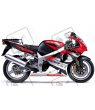 Suzuki GSX-R 1000 2001 - RED/BLACK/SILVER VERSION DECALS SET