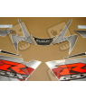 Suzuki GSX-R 1000 2001 - WHITE/BLUE VERSION DECALS SET