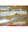 Suzuki GSX-R 1000 2001 - WHITE/BLUE VERSION DECALS SET