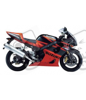 Suzuki GSX-R 1000 2003 - ORANGE/BLACK VERSION DECALS SET