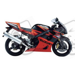 Suzuki GSX-R 1000 2003 - ORANGE/BLACK VERSION DECALS SET
